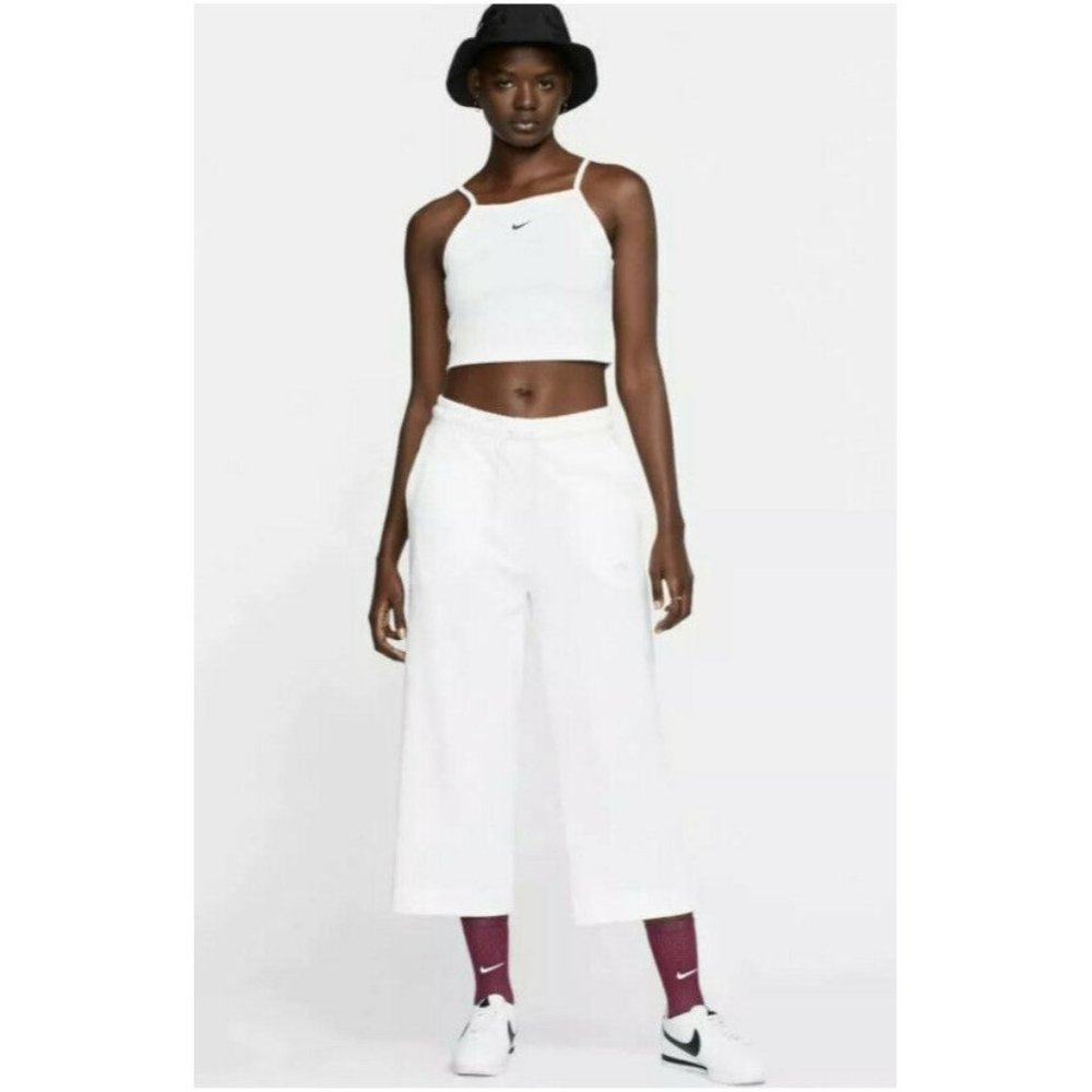 Nike White Women's Capris